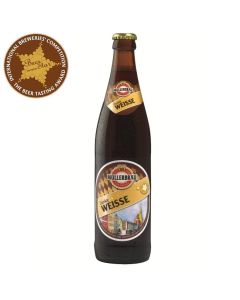 Müllerbräu Weiße Dunkel - 9 Flaschen - Biershop Bayern