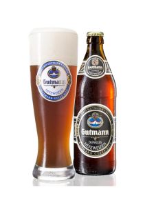 Gutmann Hefeweizen Dunkel - 9 Flaschen - Biershop Bayern