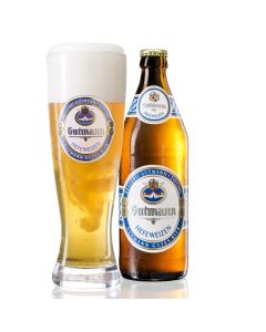 Gutmann Hefeweizen Hell - 9 Flaschen - Biershop Bayern