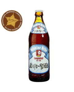 Winkler Bräu Lengenfelder Hefe-Pils - 9 Flaschen - Biershop Bayern