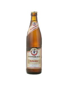 Landwehr-Bräu Kellerbier - 9 Flaschen - Biershop Bayern