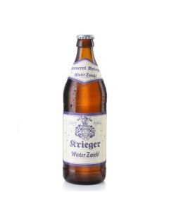 Krieger Winter Zwickl - 9 Flaschen - Biershop Bayern