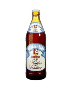 Winkler Bräu Kupfer Radler - 9 Flaschen - Biershop Bayern