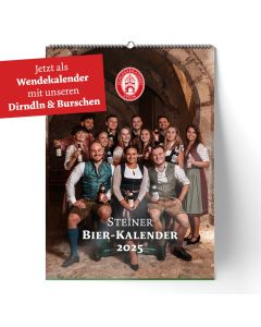 Steiner Kalender 2025 - Biershop Bayern